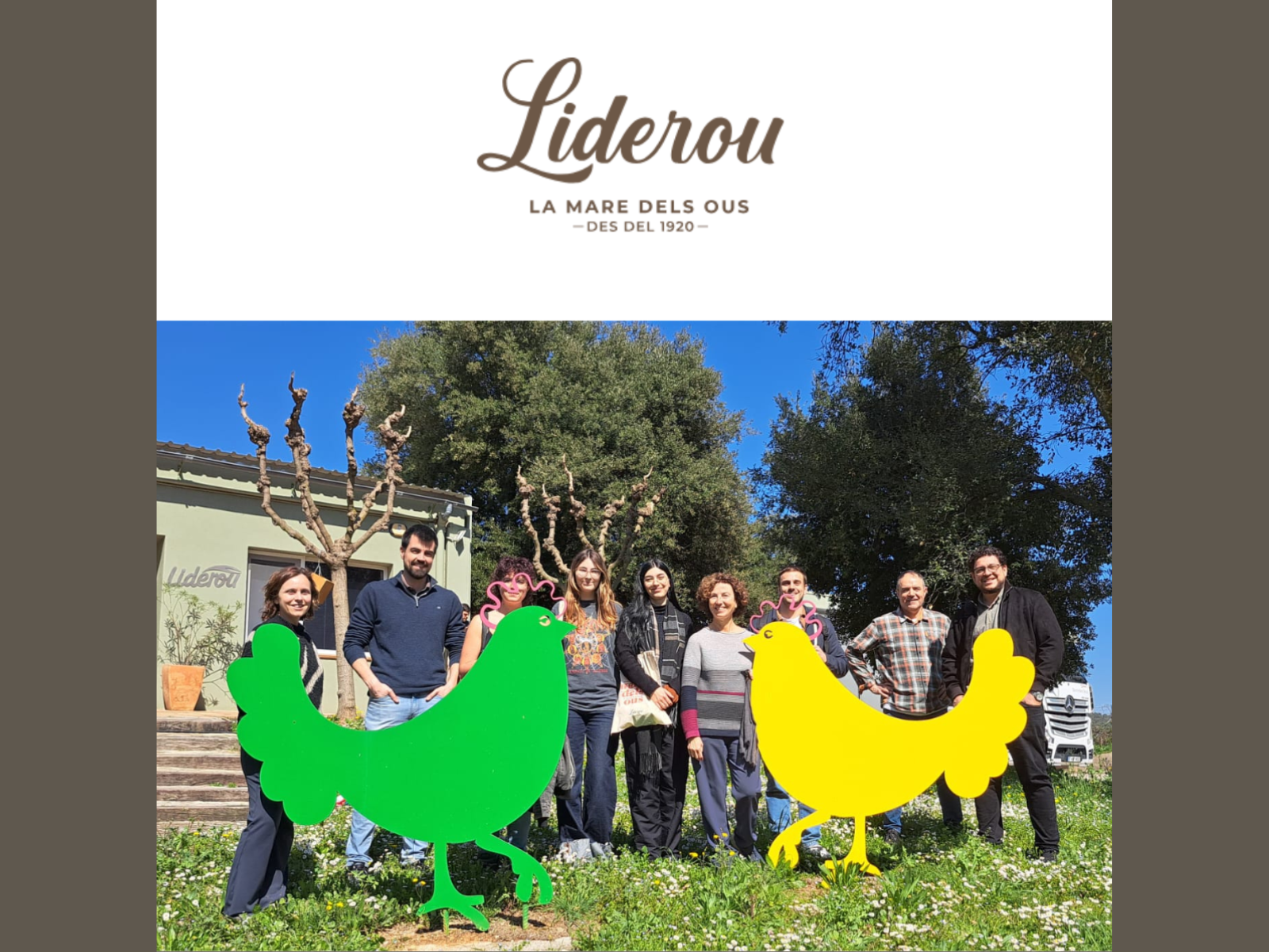 Visita a Liderou