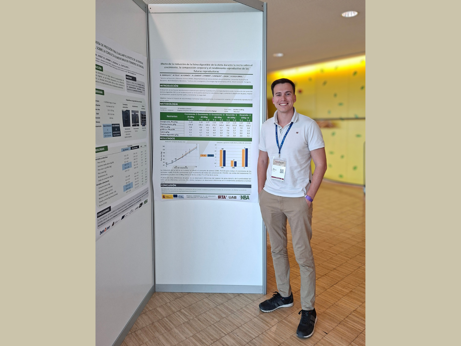 Efecto de la reducción de la lisina digestible de la dieta durante la recría sobre el crecimiento, la composición corporal y el rendimiento reproductivo de las futuras reproductoras