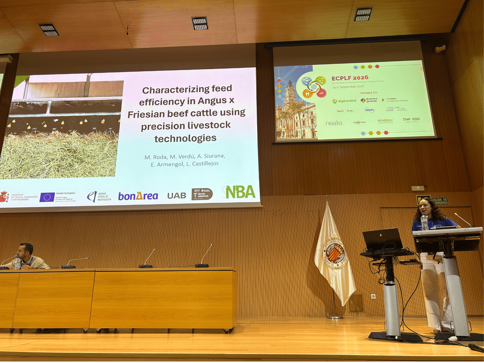 Characterizing feed efficiency in Angus x Friesian beef cattle using precisionlivestock technologies – ECPLF2026